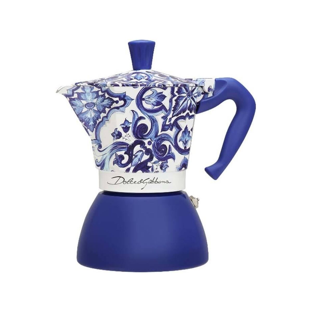 Bialetti D&G Blu Medi 6T italienische Kaffeemaschine 6 Tassen