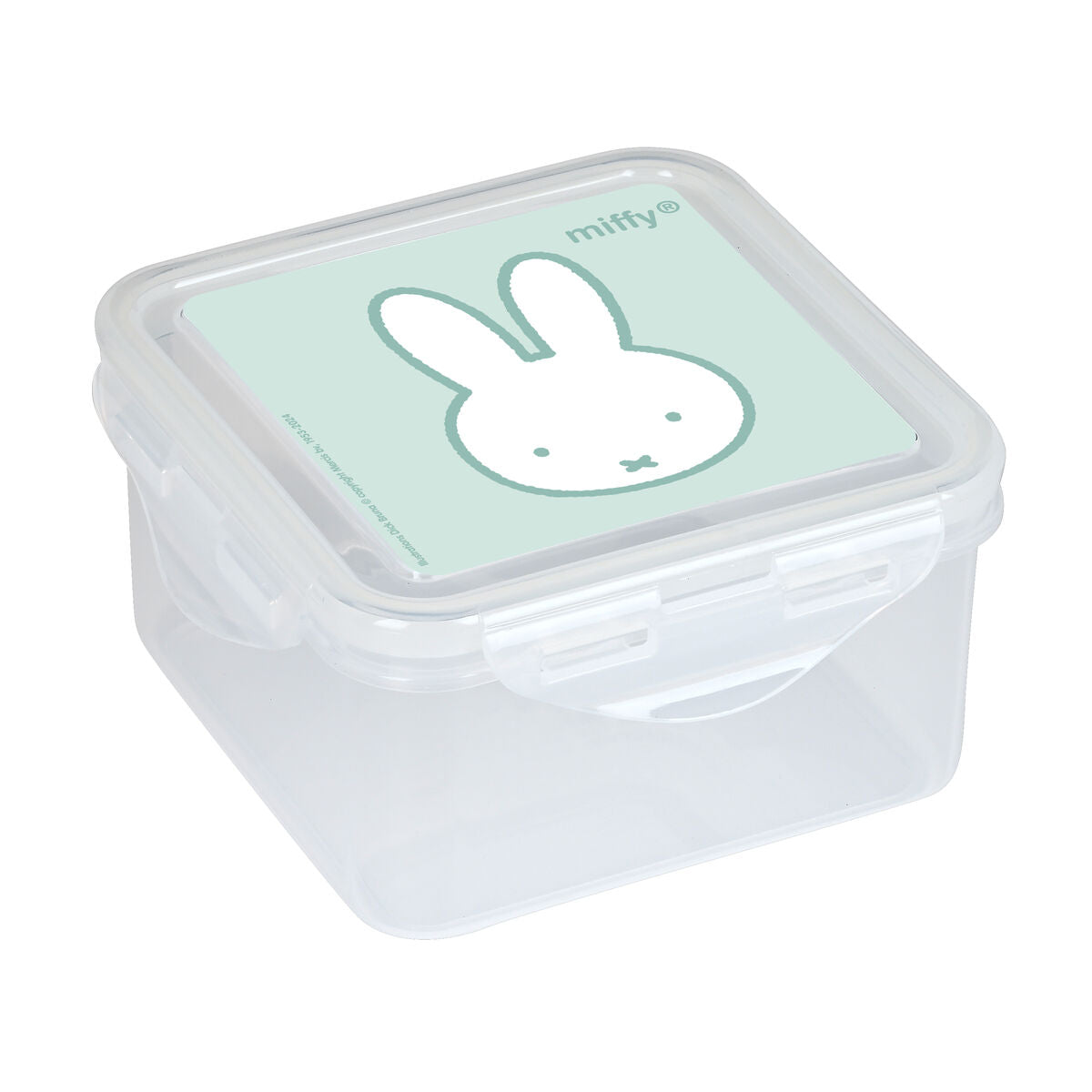 Lunchbox Miffy Menta in frischer Minzfarbe