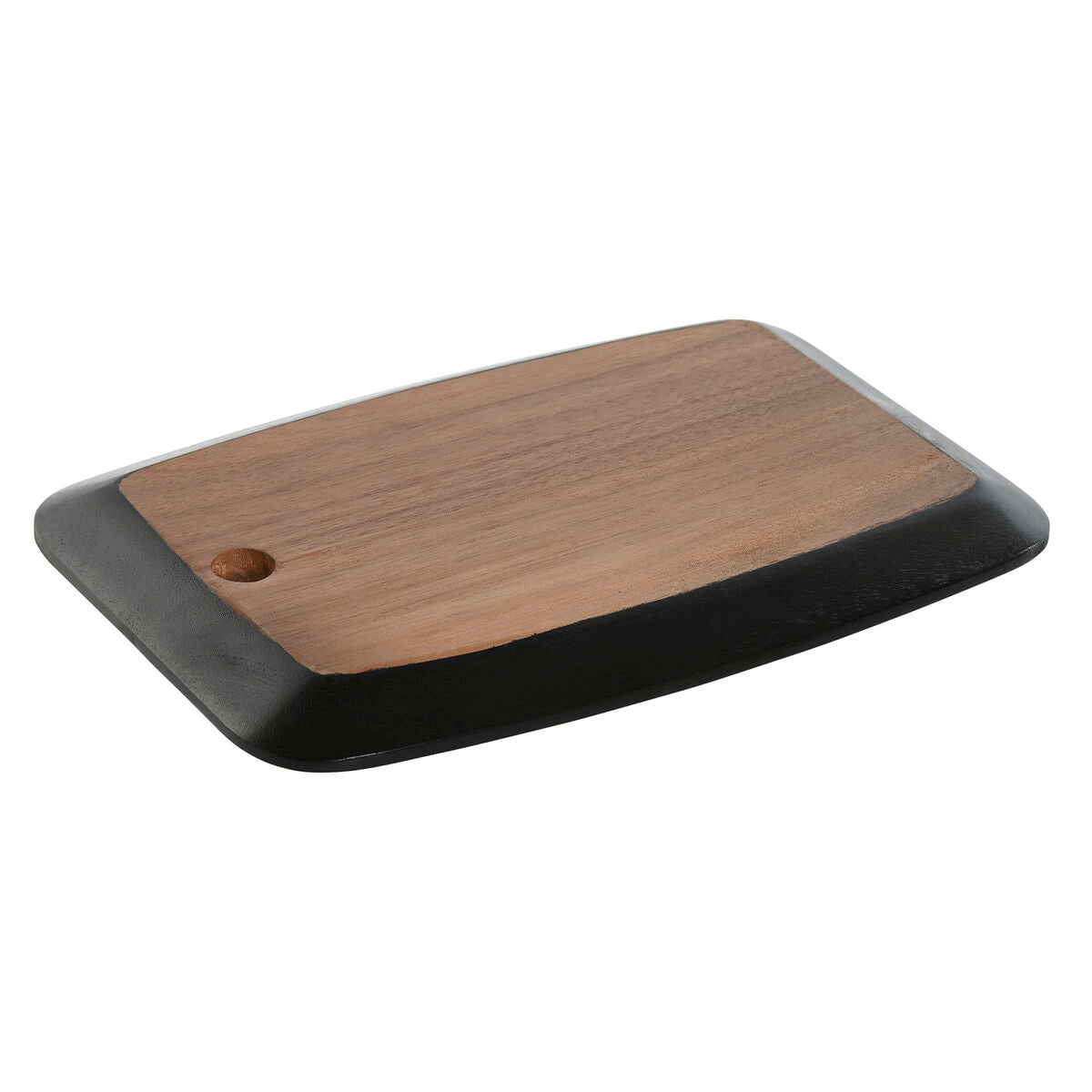 Home ESPRIT Schneidebrett Akazienholz schwarz natur 30x20 cm