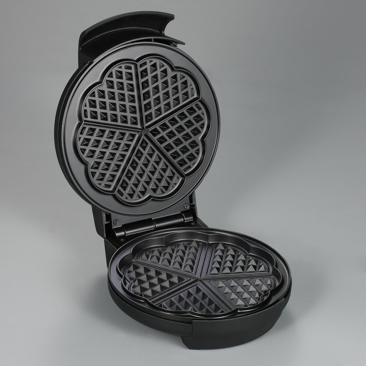 Severin Waffeleisen WA 2103 schwarz Seitenansicht
