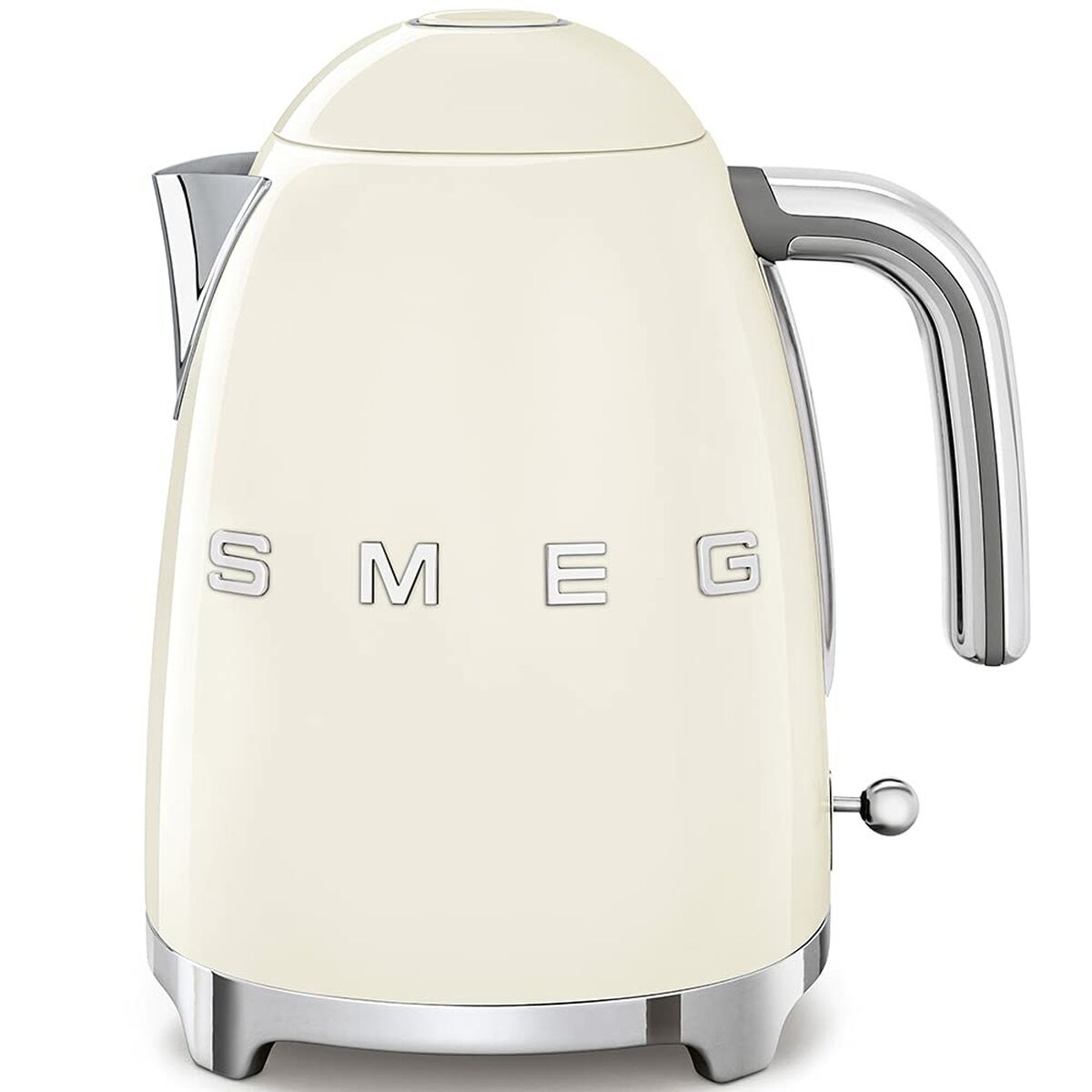 Smeg Wasserkocher KLF03CREU Edelstahl beige Vorderansicht