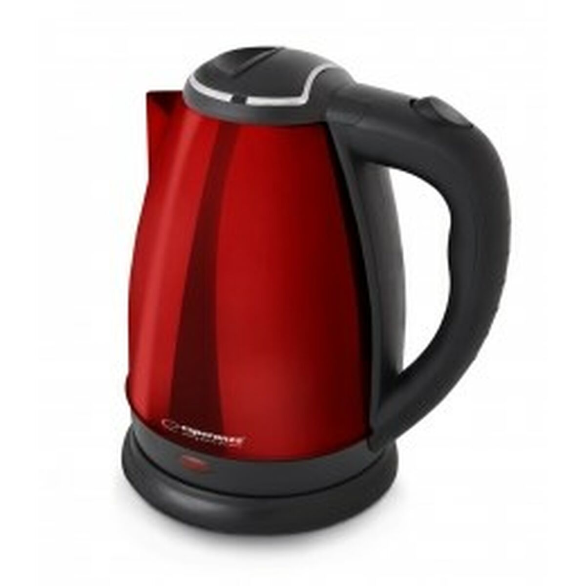 Wasserkocher Esperanza EKK113R schwarz rot Edelstahl Kunststoff