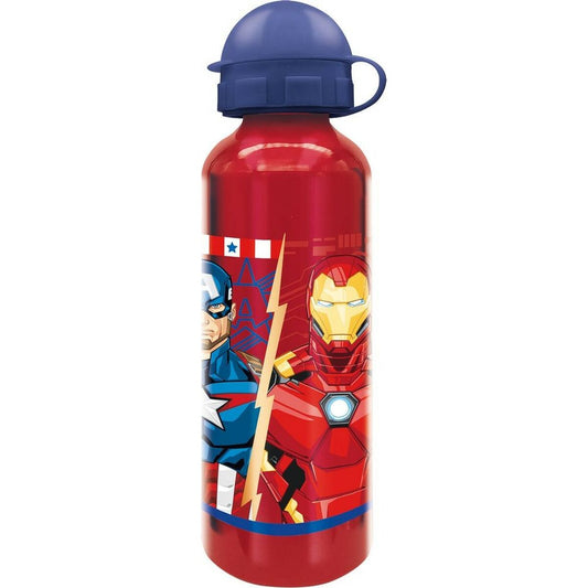 Avengers Wasserflasche CZ11259 rot Aluminium