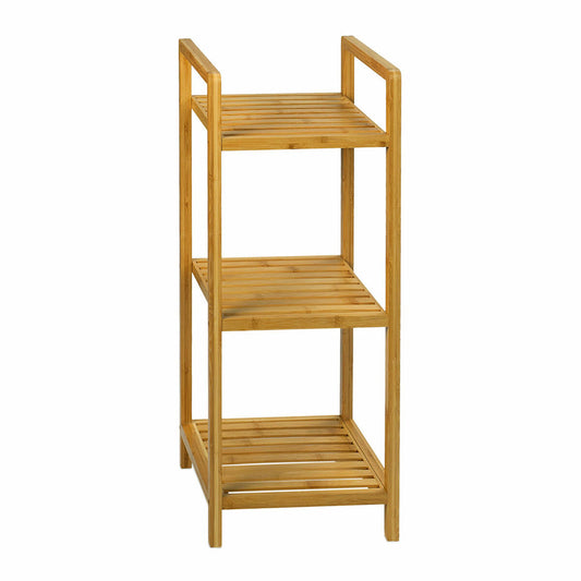 Natürliches Badezimmerregal 30,5 × 30,5 × 75,5 cm