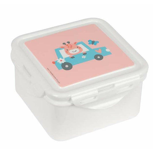 Brotzeitdose mit Flasche Safta Giraffe Set für Kinder