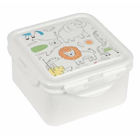 Brotzeitdose mit Flasche Safta Zoo Set für Kinder