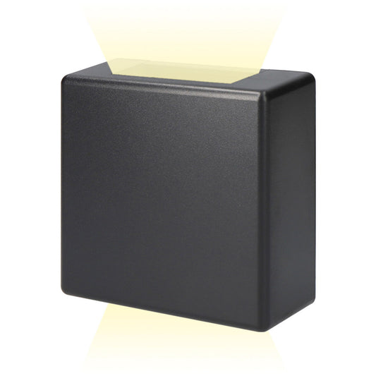 LED-Deckenleuchte EDM 32141 eckig Schwarz 3W 4000K