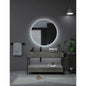 Badezimmerspiegel Ledimex OPOR001 rund 100 cm mit LED-Licht