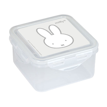 Lunchbox Miffy Niebla in Grau mit süßem Hasenmotiv