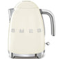 Smeg Wasserkocher KLF03CREU Edelstahl beige Vorderansicht