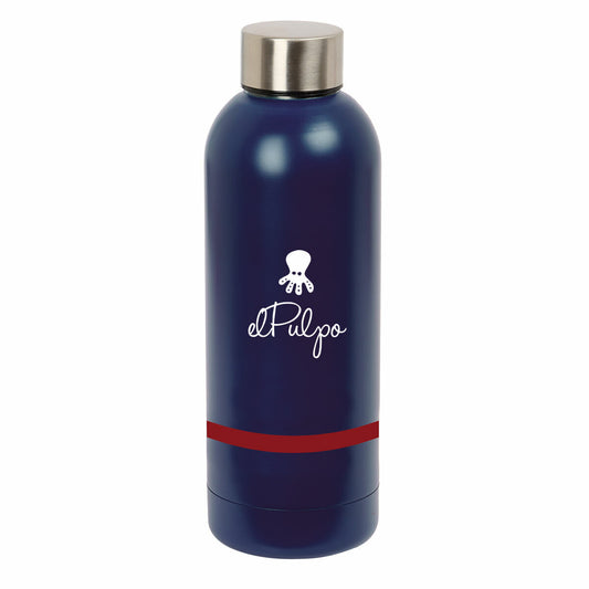 Thermosflasche El Pulpo marineblau 500 ml Edelstahl